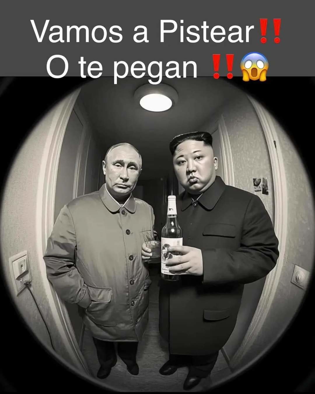 Te pegan - meme