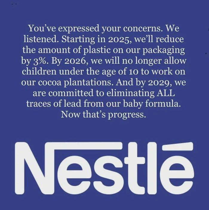 Nestlé isn't exactly the devil, but they do business like the devil may care - meme