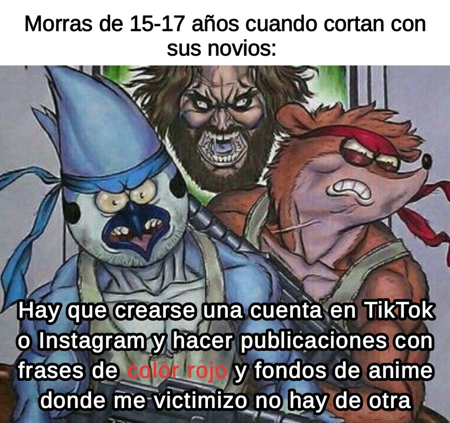 Título (de color rojo y centrado) - meme