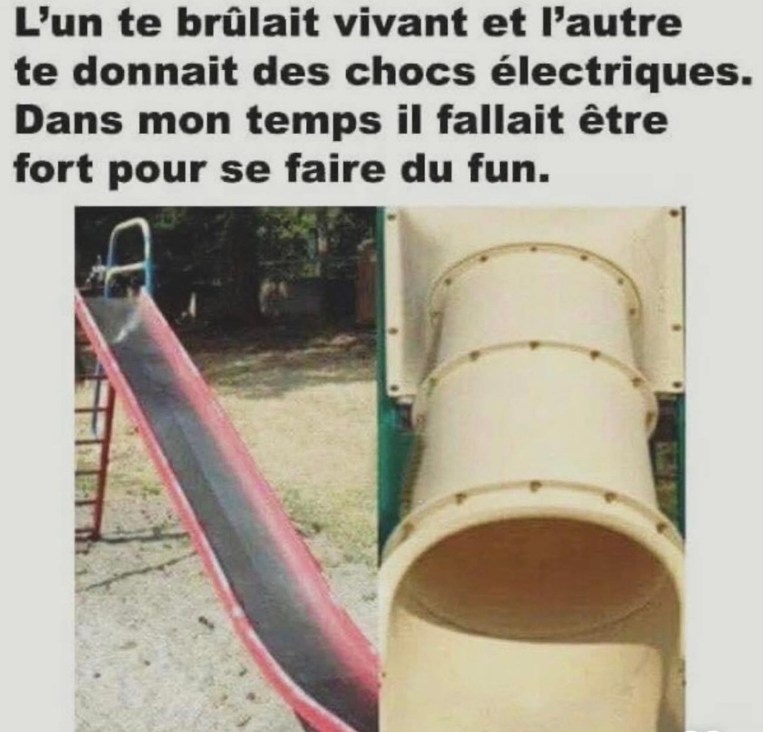 Avant c’était brûlures et électrochocs pour rigoler - meme