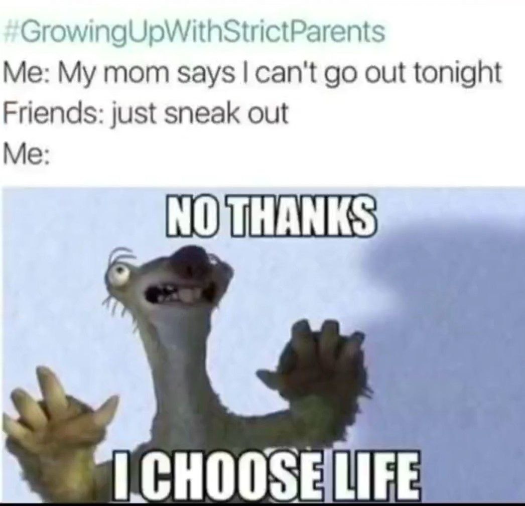 Strict parents unlock Jedi-level deflection skills - meme