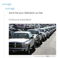 Pick-up lines