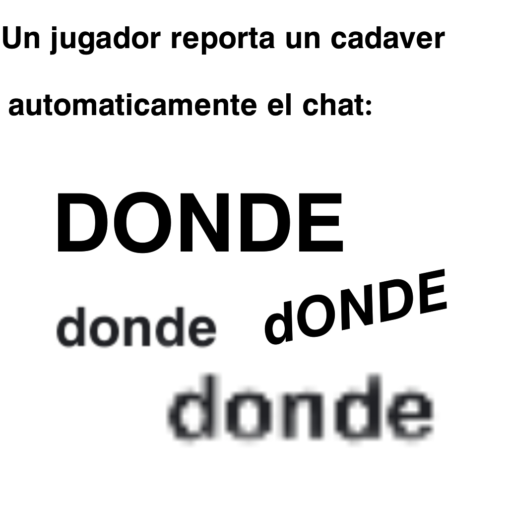 DONDE - meme