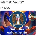 Contexto: La NSA es una red de espionaje estadounidense que espiaba redes telefónicas y datos privados de políticos alemanes y demás