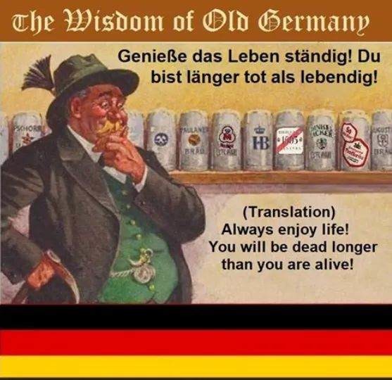 Old German humor! Very factual! - meme