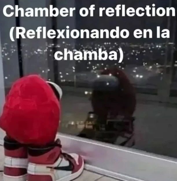 Chamber of reflection - meme