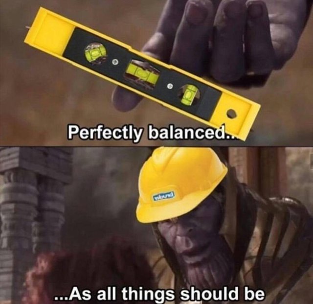 Balance - meme