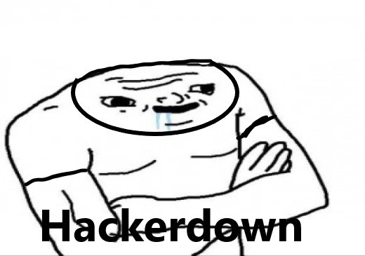 Hackerdown nueva plantilla que espero y no sobreexploten o que a la gente le guste - meme