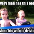 Wife driving
