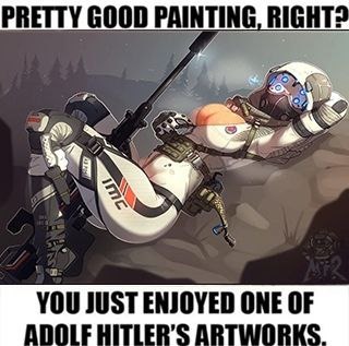 With talent like this? I say the art school started WW2 not Hitler - meme