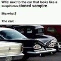 Stoned vampire car