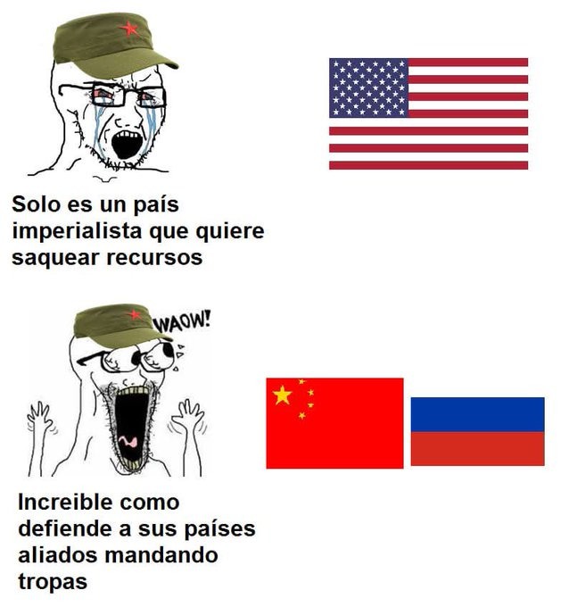 Doble moral? donde? - meme