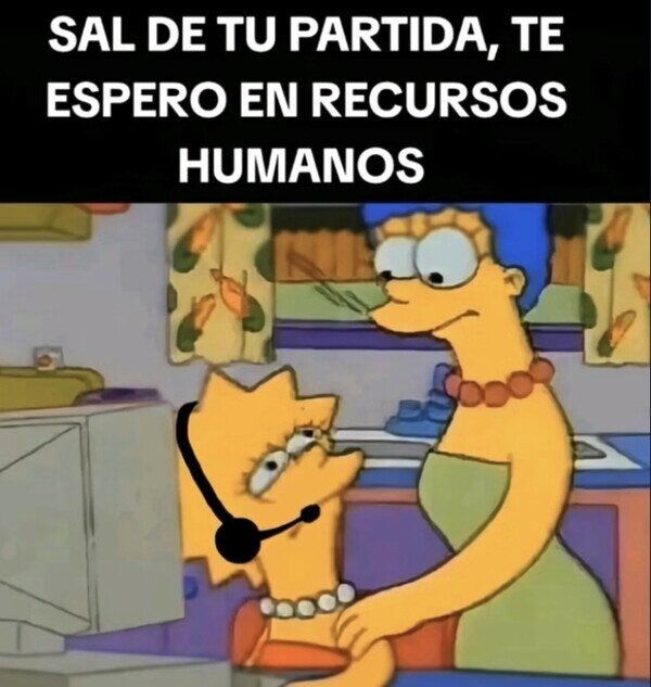 Te espero en recursos humanos máquina, salí del Minecraft ya - meme