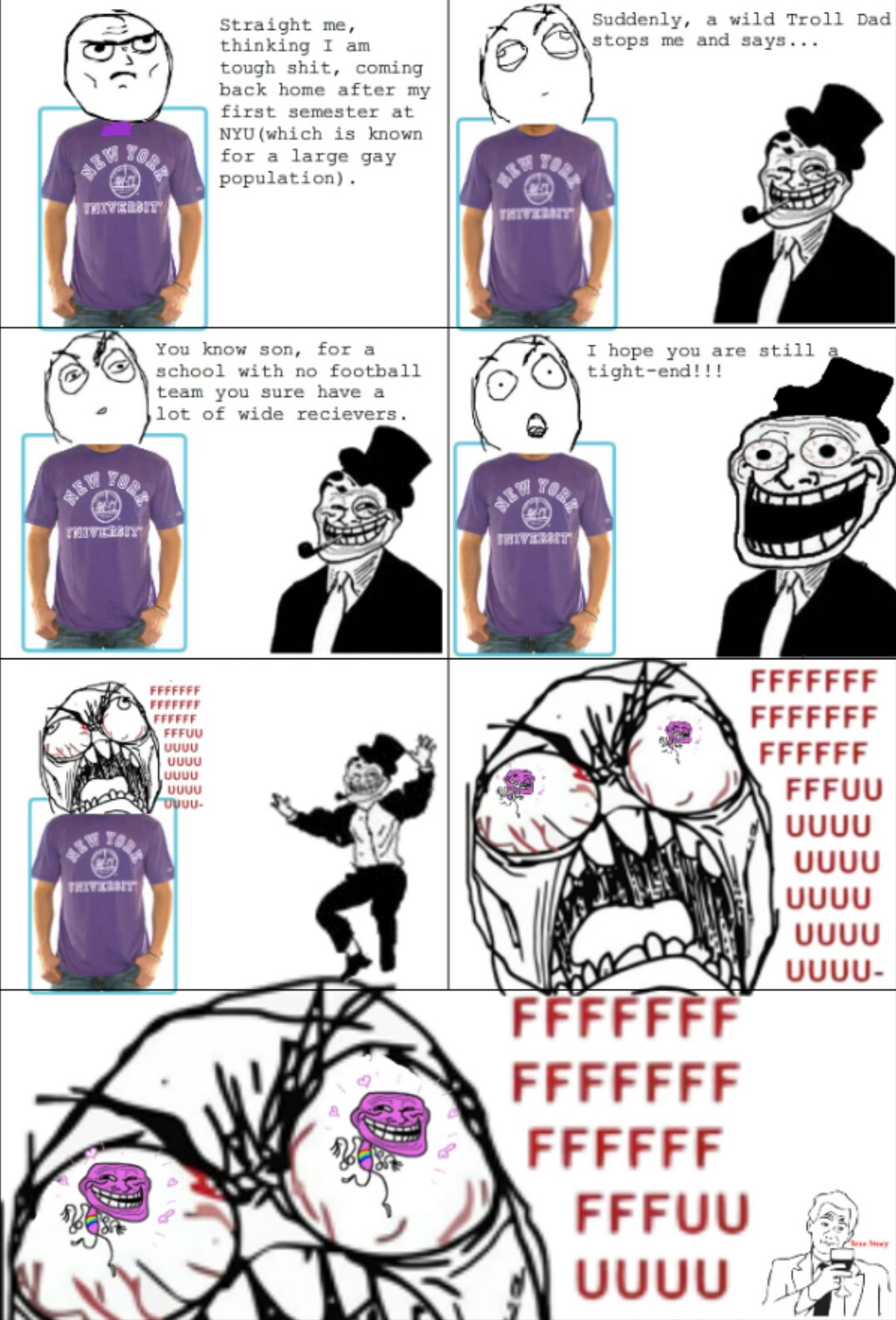 Damn troll dad - meme