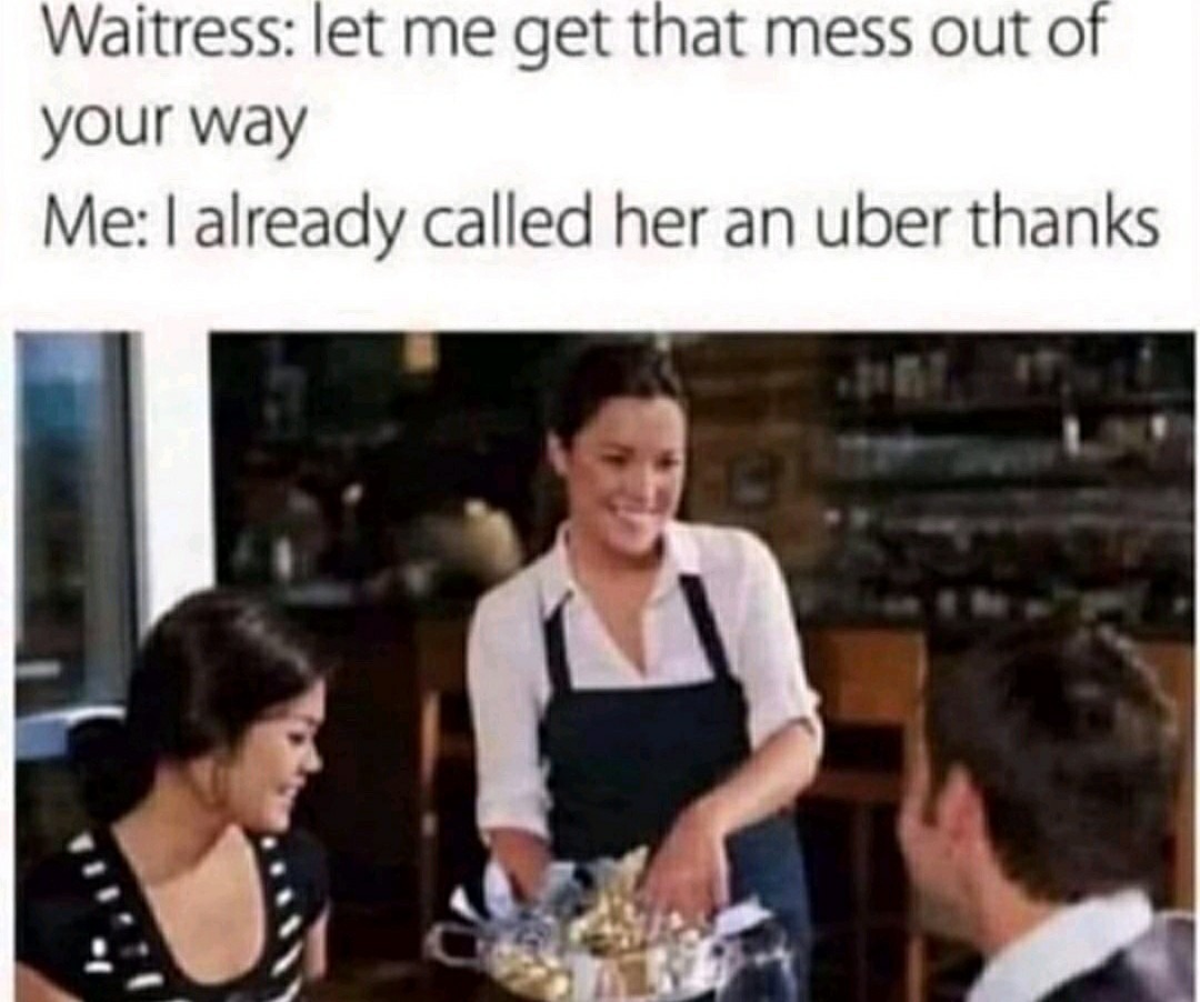 Uber her - meme