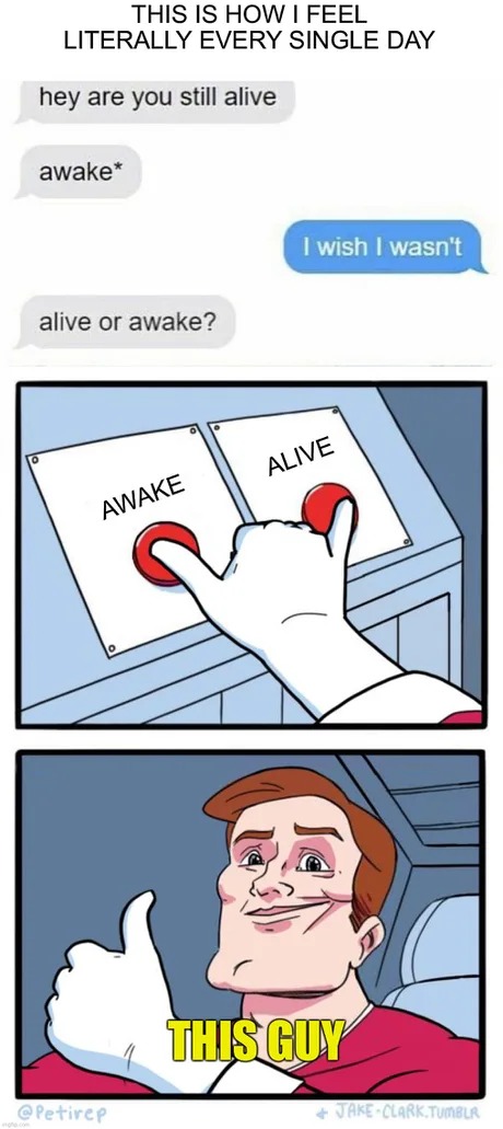 Are you still alive? - meme