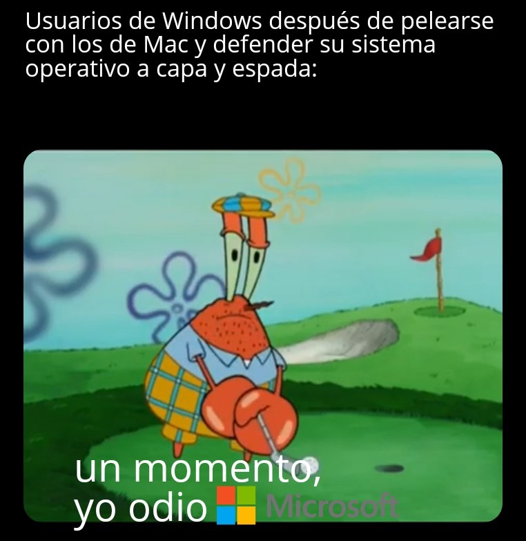 Microsoft hijo de puta, actualicé el sistema operativo y mi impresora ya no funciona - meme
