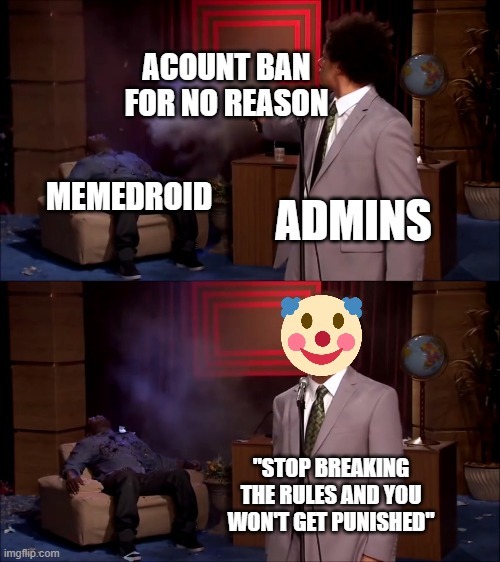 Fuck the admins - meme