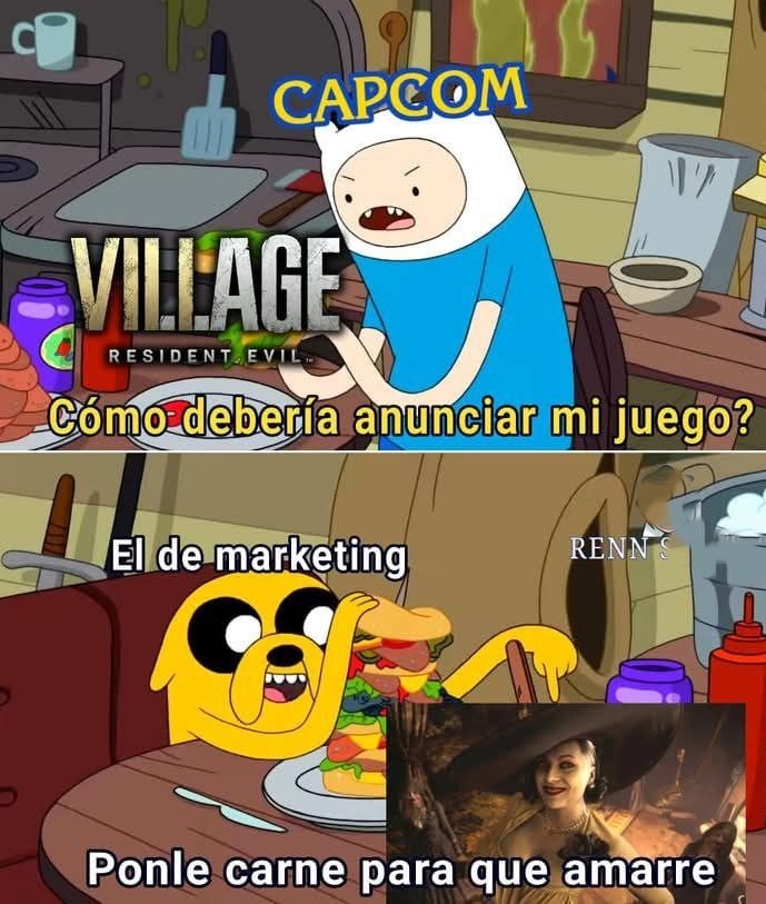 Resident Evil Village meme