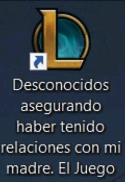 ni juego al lol - meme
