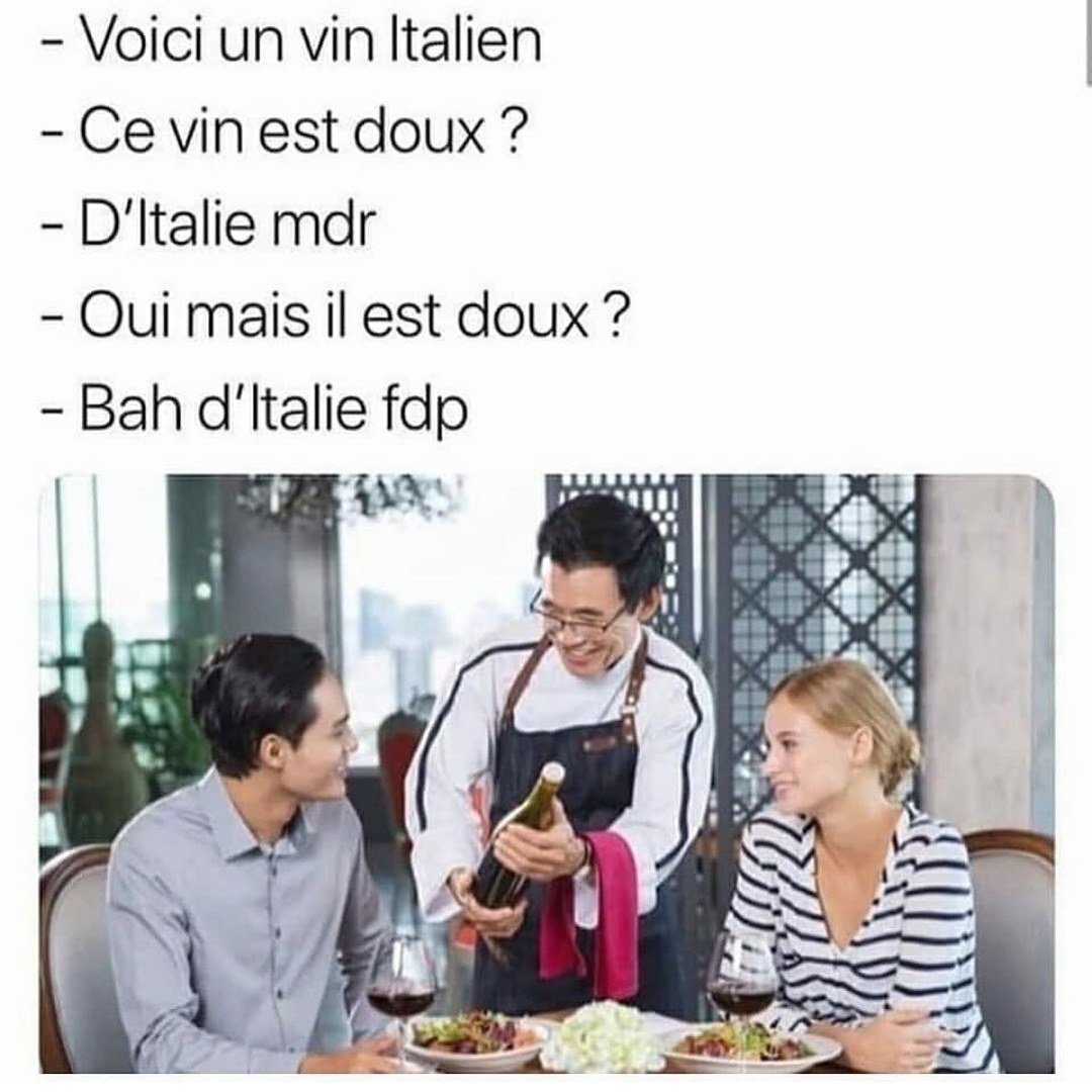 Bah d'Italie - meme