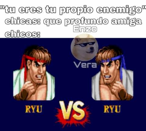 Ryu vs Ryu - meme