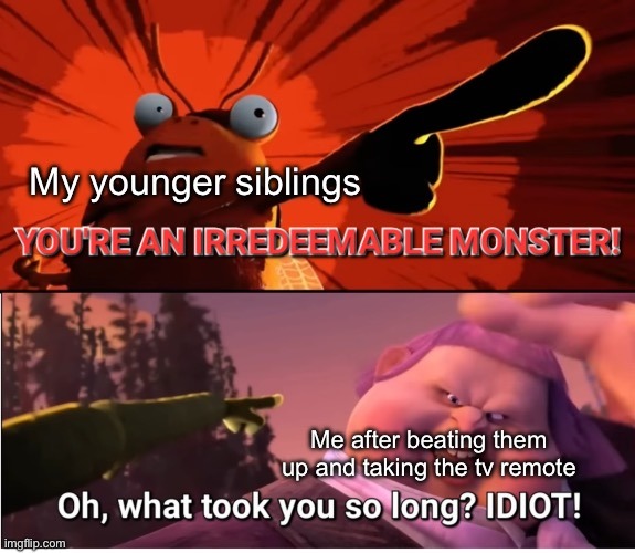 older siblings better understand this - meme