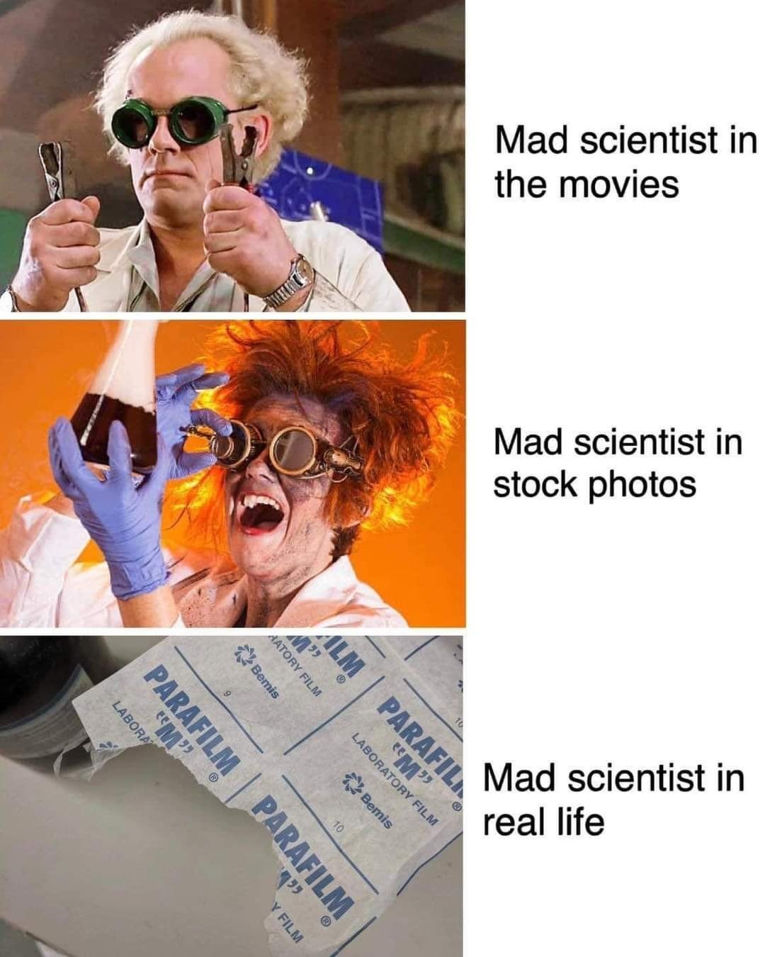 True maniacs dont use scissors - meme