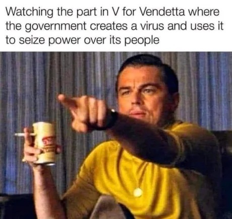 V for Vendetta became real - meme