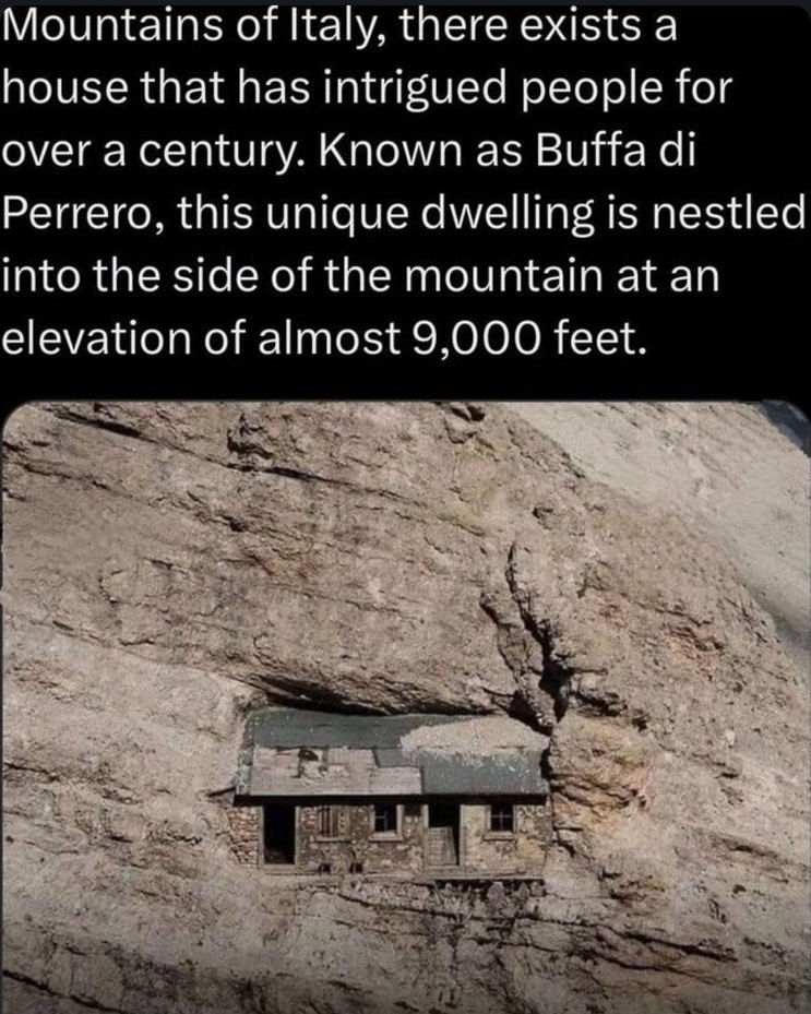 Bro lives 9000 ft up like he’s hiding from taxes and society - meme