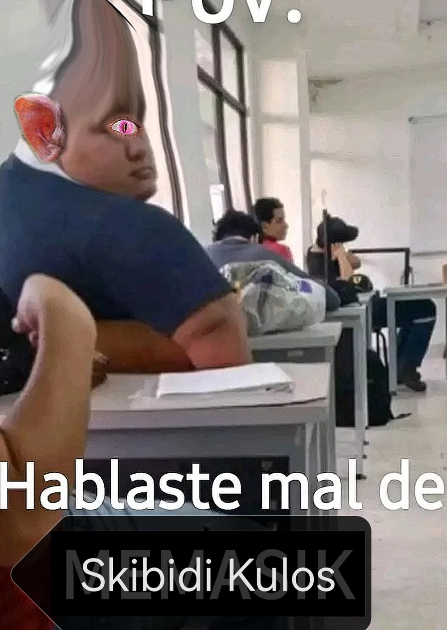 No creo que pase moderacion - meme
