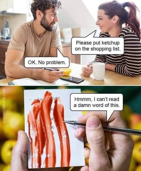 Now you need more ketchup... - meme