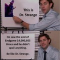 no spoilers doctor strange