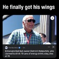 Red Bull wings to heaven