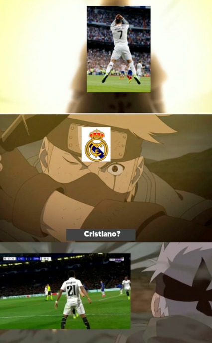 Rodrygo haciendo la de Cristiano Ronaldo en el Chelsea vs Real Madrid - meme