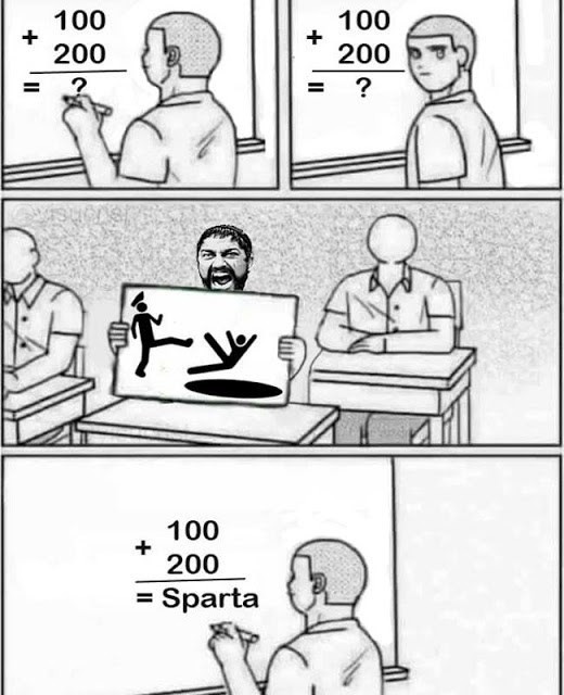 this is SPARTAAAA - meme
