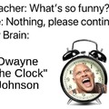 The clock johnson