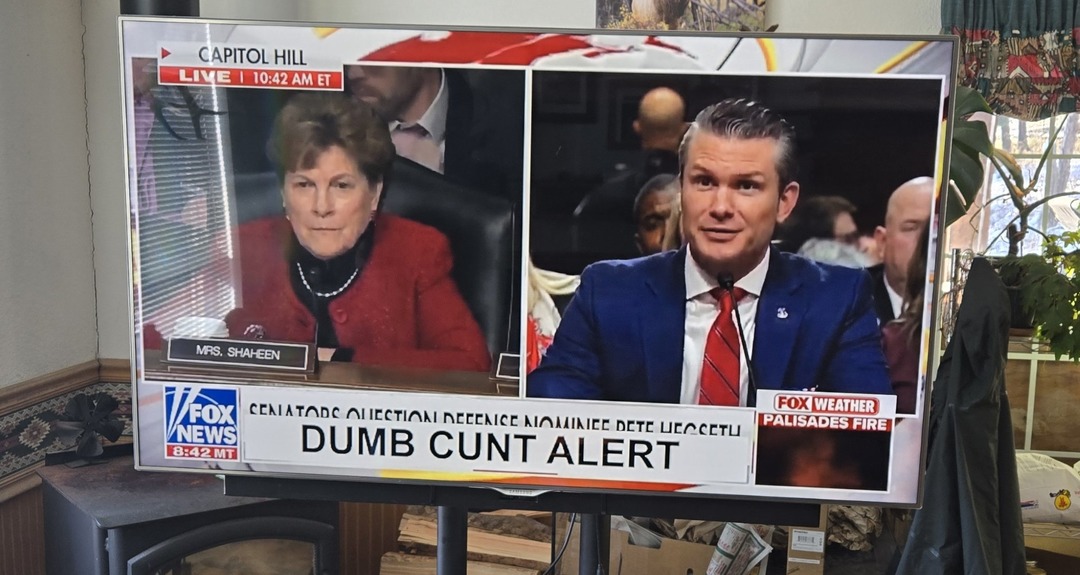 Just caught his on the "live" broadcast. - meme