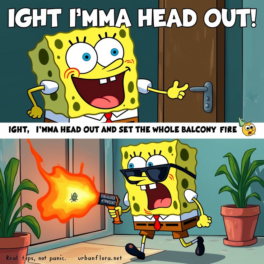 Ight, I'mma Head Out... and Burn the Balcony (But Make It Eco-Friendly) - meme