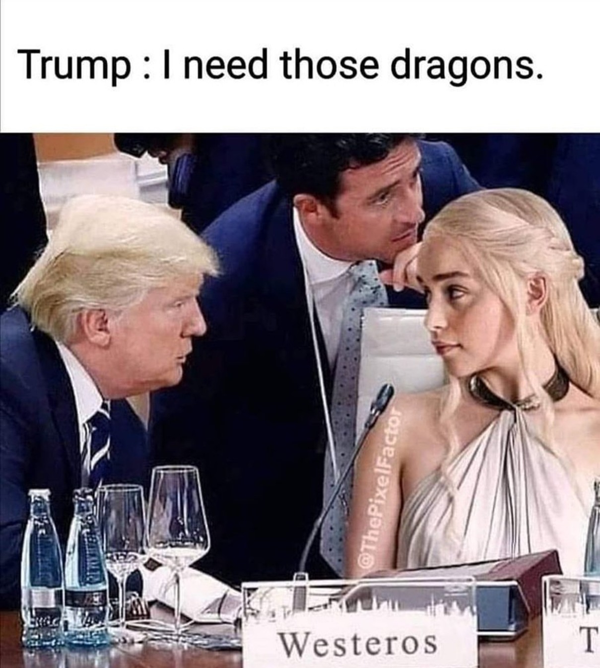 I want your Dragons - meme