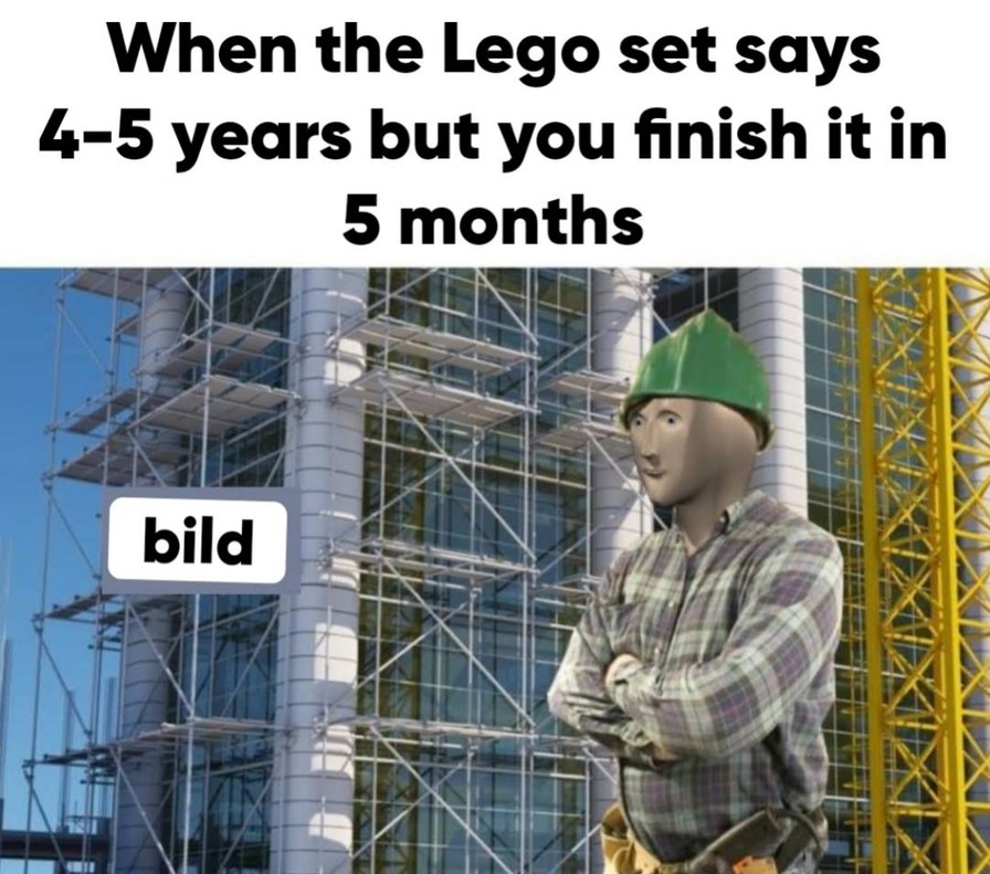Legos be like: - meme