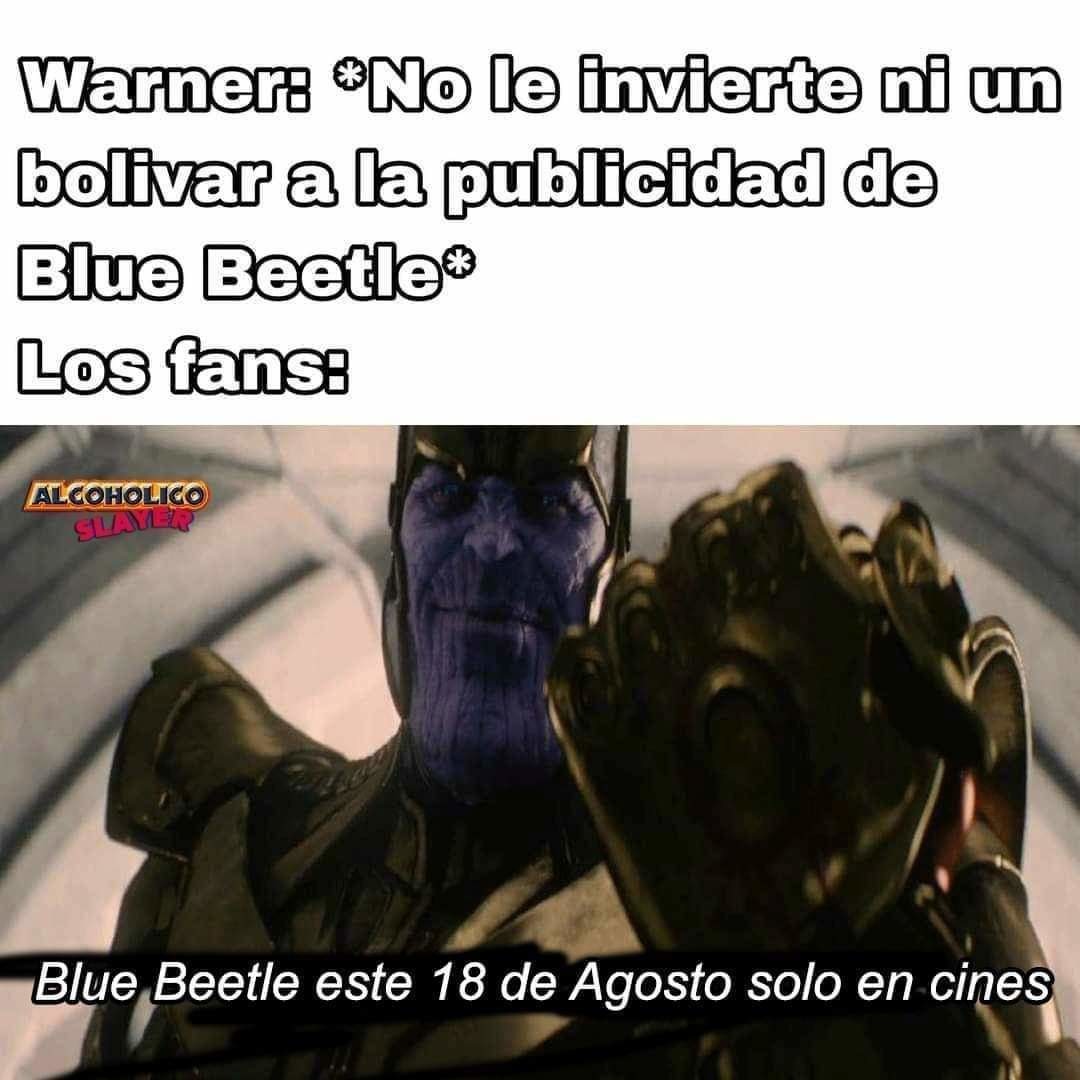 blue beetle - meme