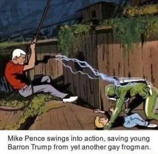Mikey to the rescue - meme