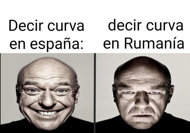 España y Rumania - meme