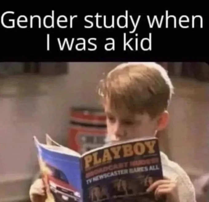 I've always been very interested in the opposite gender - meme