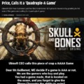 Ubisoft CEO comments on Skull and bones
