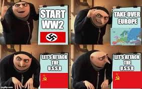 grus world war - meme