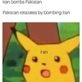 Pakistan and Iran starting a war, what a month
