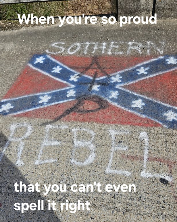 Making everyone in the south look bad - meme