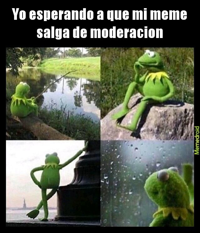 Moderación lenta como un maldito anciano - meme